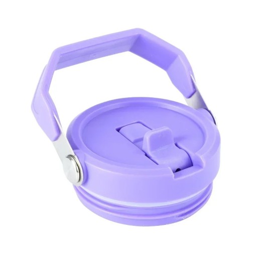 Capac cu mâner și pai rabatabil, pahar Stanley din plastic, capac de schimb pentru termos de 30 oz, capac practic pentru băut, piesă de schimb universală