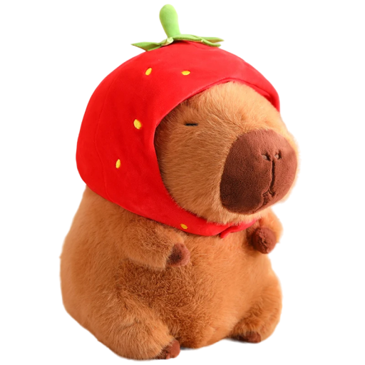 Capibara Capybara Jucărie de plus Capybara Jucărie de plus Capybara Jucărie de pluș Animal de pluș Decorație pentru copii 22cm