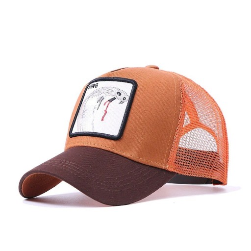 Cappellino da camionista con animale