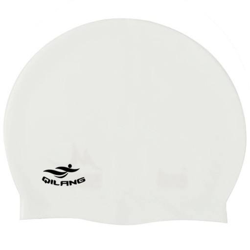 Cappellino da nuoto impermeabile e altamente elastico per uomini e donne Attrezzatura per nuotatori Cappellino in silicone per piscina con protezione per le orecchie Unisex