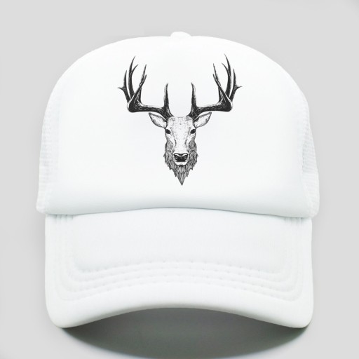 Cappellino da uomo con cervo T256