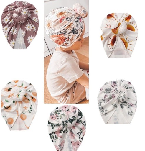 Cappellino estivo per neonati con stampa