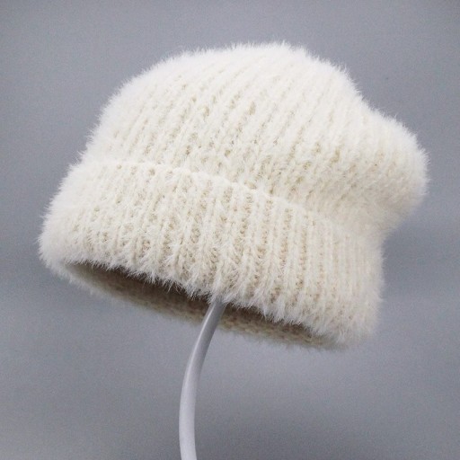 Cappello beanie lavorato a maglia da donna