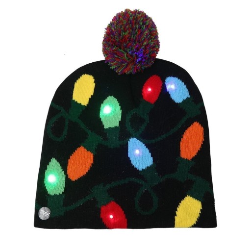 Cappello di Natale luminoso