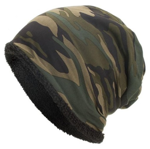 Cappello invernale da uomo in stile militare J2631