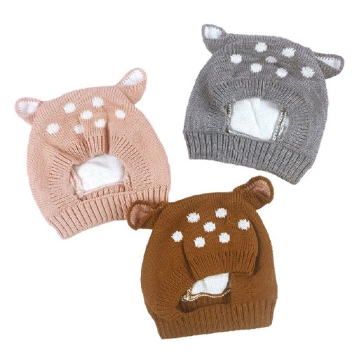 Cappello invernale per bambini con orecchie