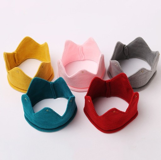 Cappello per bambini a forma di corona