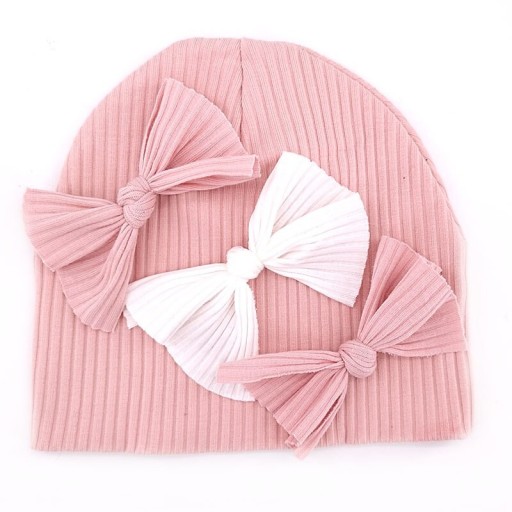 Cappello per bambini con fiocchi