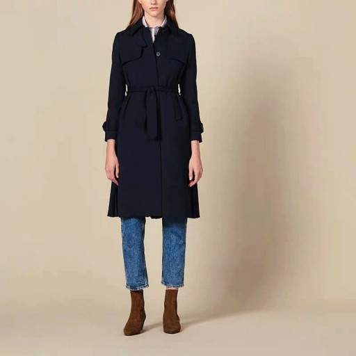 Cappotto da donna blu scuro P2007