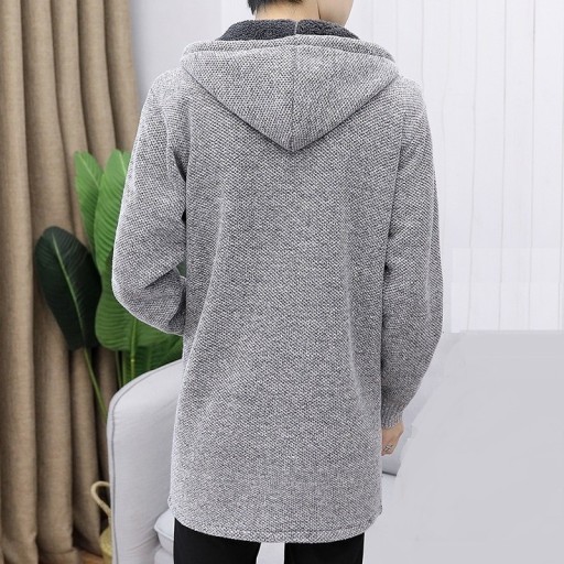 Cappotto da uomo con zip F257