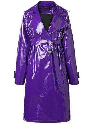 Cappotto in pelle da donna P2508
