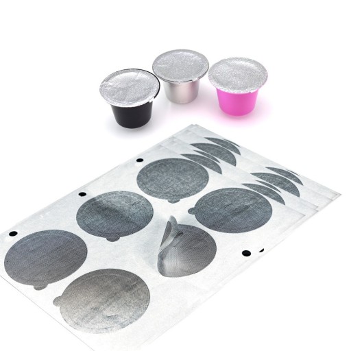 Caps for Refillable Coffee Capsules 40 pcs