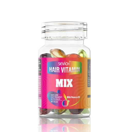 Capsule cu vitamine pentru creșterea și regenerarea părului 30 buc Îngrijirea părului Stralucirea și puterea părului Nutriția rădăcinii părului Suplimente pentru păr