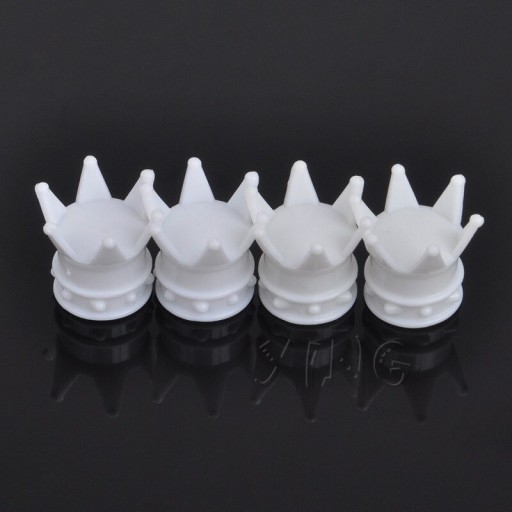 Capuchons de valve de couronne 4 pcs