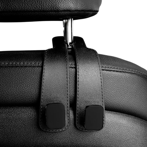 Car Headrest Hooks 15.8 x 8.2 cm Bag Holder and Handbag Hanger Seat Organiser Clip Hanger Practical Car Hooks