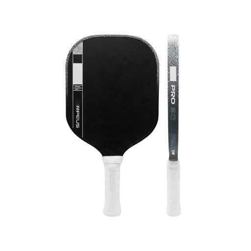 Carbon Fibre Pickleball Paddle with Kinetic Frame 40.6 x 20.3 cm Thickness 16 mm Shock Absorption For Training and Matches