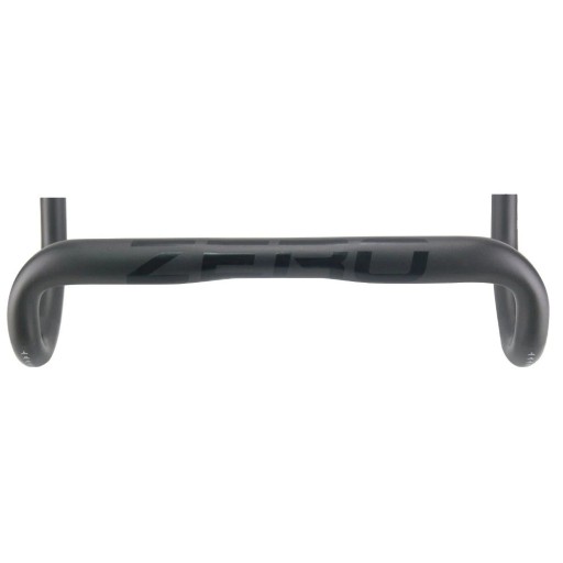 Carbon Road Handlebar Ergonomisk Form 380 mm Øverste Bredde 360 mm Nederste Bredde Carbon Sort til Racer Cykling