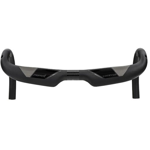 Carbon Road Handlebars 380 mm Reach 80 mm Diameter 31.8 mm Carbon Black for Road Cycling