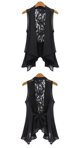 Cardigan de renda feminino A1446