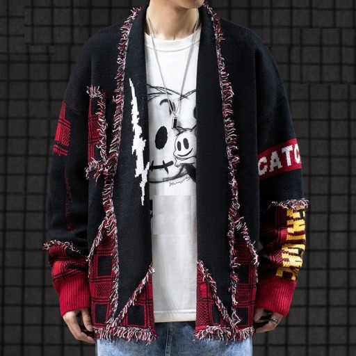 Cardigan hip hop da uomo