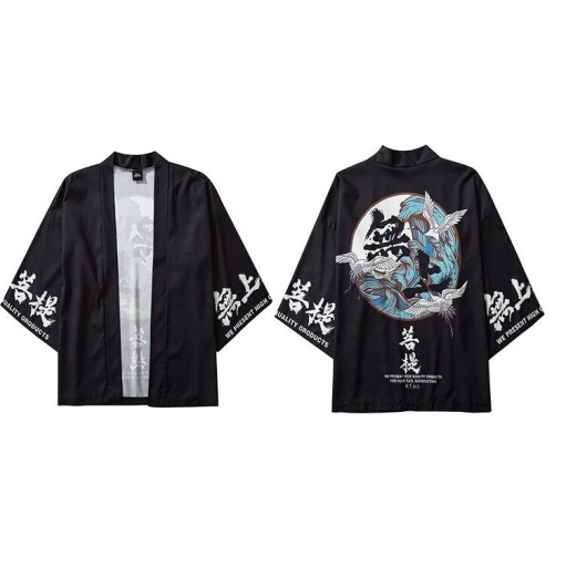 Cardigan kimono masculino