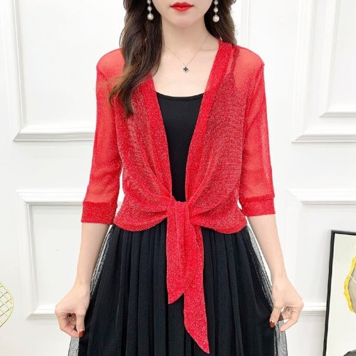 Cardigan strălucitor pentru femei P1585