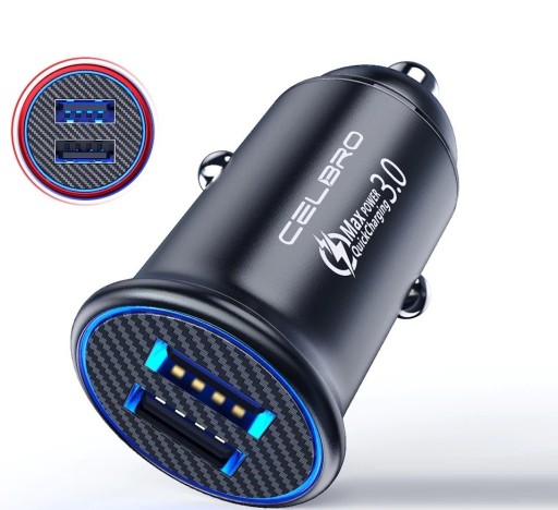 Caricabatterie da auto Dual USB K808