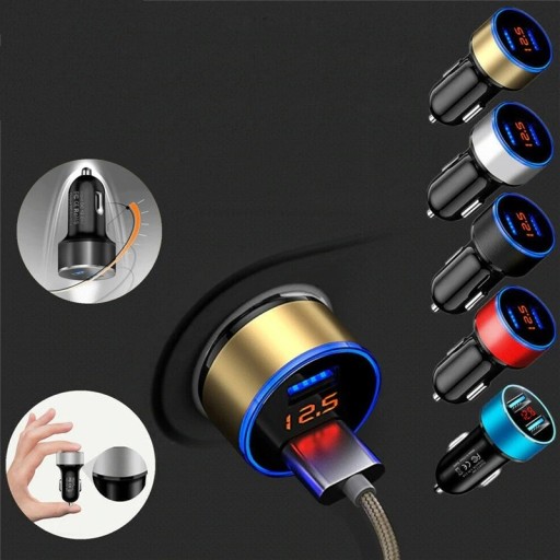 Caricatore per auto Dual USB K762