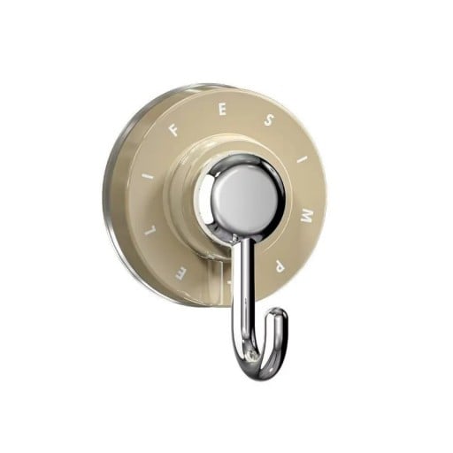 Cârlig de aspirație rotativ rezistent la apă 5,7x7,5 cm PET PE suport de perete pentru prosoape și accesorii de baie pentru suprafețe netede