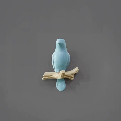 Cârlig decorativ în formă de pasăre