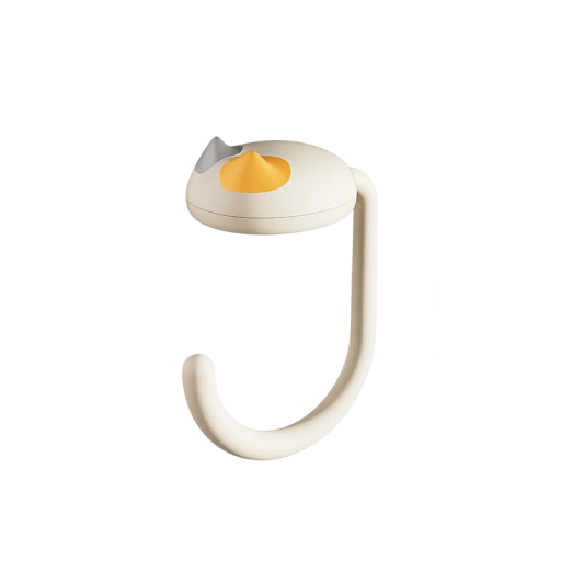 Cârlig multifuncțional pentru marginea mesei 9,2 × 4 × 6 cm bej pentru suspendarea căștilor, genților și accesoriilor de birou