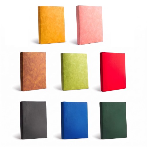 Carnet épais A4 29 x 22 cm avec 100 feuilles non lignées et une couverture unie comme carnet de croquis et bloc-notes pour dessiner et écrire