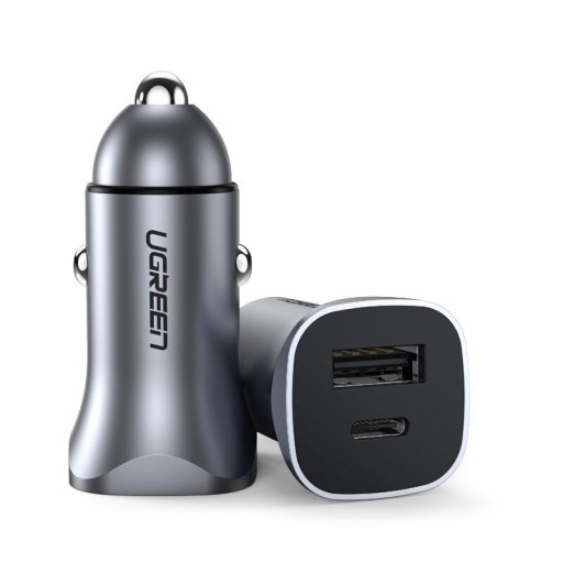 Carregador duplo de carro PD Quick Charge