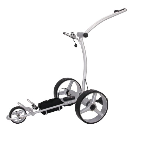 Carro de Golf Eléctrico Plegable X2R Control Remoto 2x 200 W Batería de Litio 14,4 V 20 Ah Capacidad 34 kg Velocidad 8 km/h Autonomía 30-50 km