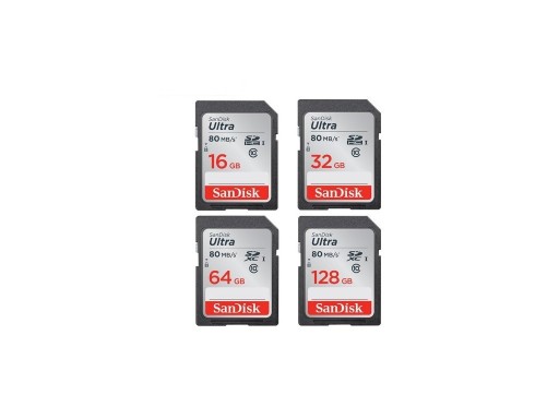 Cartão de memória SD - 16 GB - 128 GB