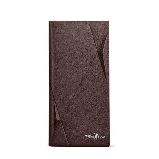 Carteira de couro para homem grande M523