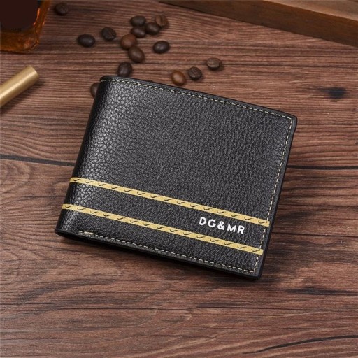 Carteira de couro para homem M598