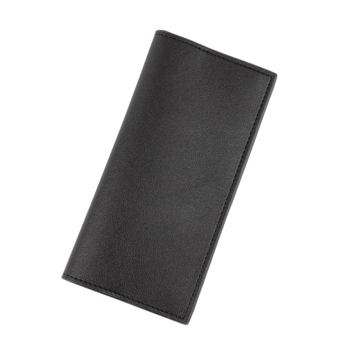 Carteira de pele masculina grande M608