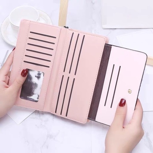 Carteira de Senhora em Couro com Alça M194