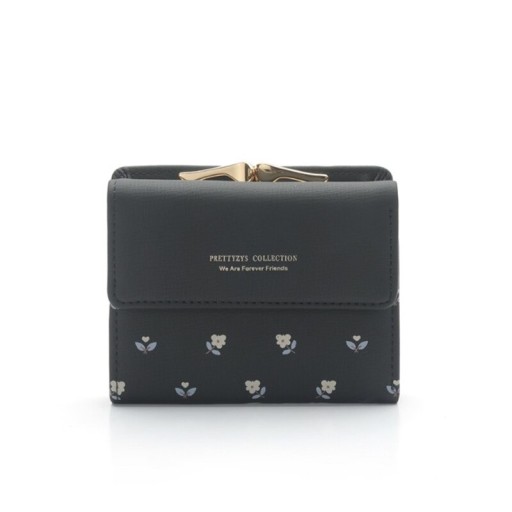 Cartera de mujer con flores