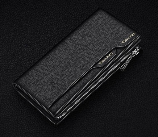 Cartera de piel para hombre grande M650