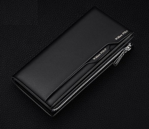Cartera de piel para hombre grande M650