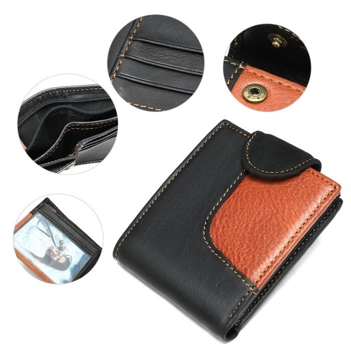 Cartera de piel para hombre M203