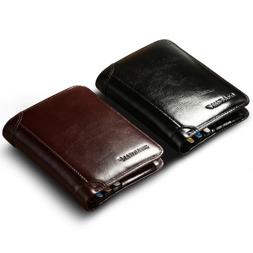 Cartera de piel para hombre M455