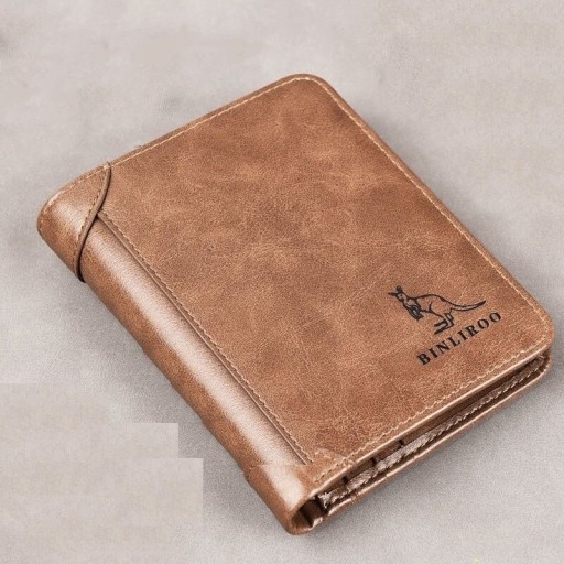 Cartera de piel para hombre M572