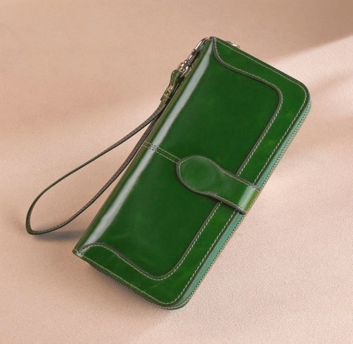 Cartera de piel para mujer M146