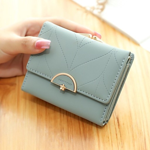 Cartera de piel para mujer pequeña M318