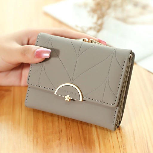 Cartera de piel para mujer pequeña M318