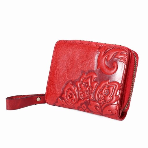 Cartera de piel para mujer pequeña M385