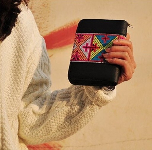 Cartera étnica mujer M369